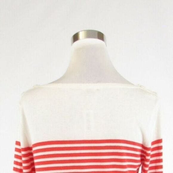 Fossil orange boat neck sweater S - Picture 8 of 8